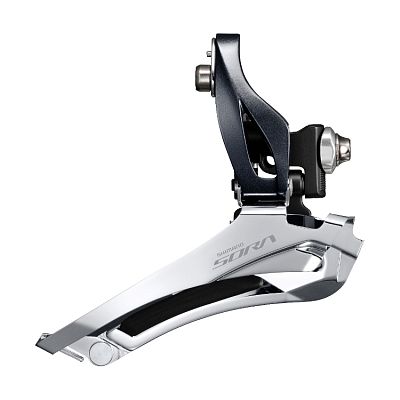 Превью  Переключатель передний SHIMANO Sora FD-R3000-F 2 X 9 Нижняя тяга, Braze On